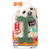 Nylabone Power Chew Easy - Hold Dog Dental Chew Toy Bacon - Furbabies Online